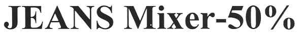 jeans mixer-50%