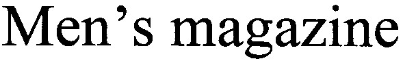 men`s magazine