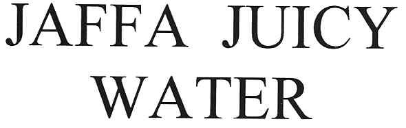 jaffa juicy water