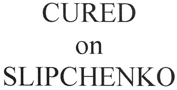 cured on slipchenko