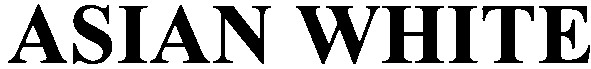 asian white