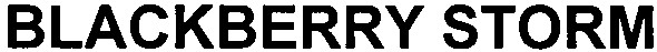 blackberry storm