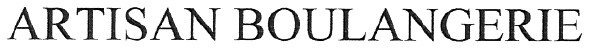 artisan boulangerie