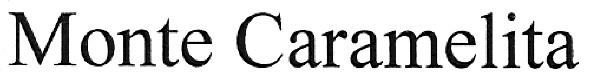 monte caramelita