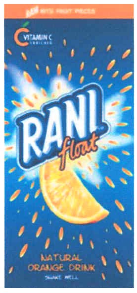 rani with fruit peaces