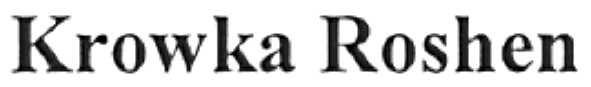 krowka roshen