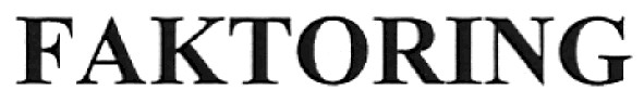 factoring
