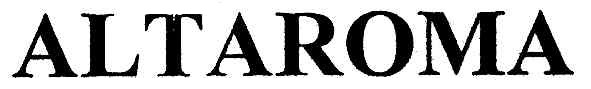 altaroma