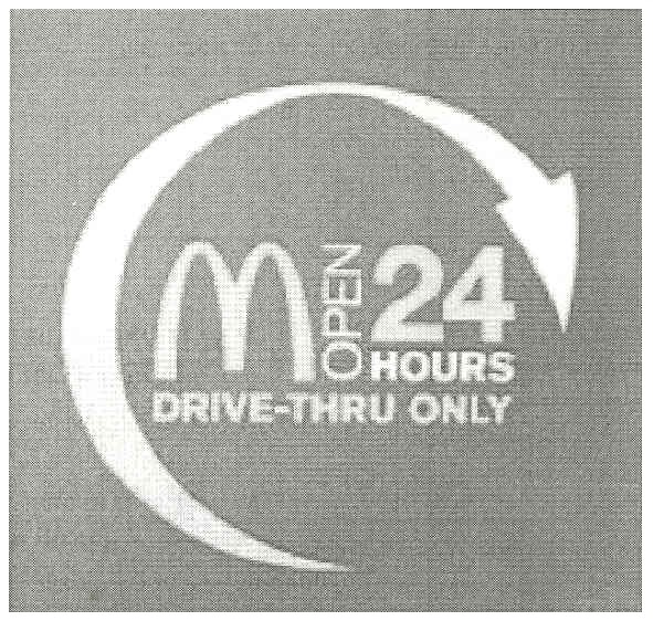 drive-thru only