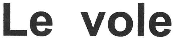 le vole