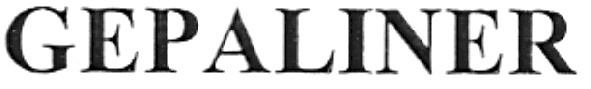 gepaliner