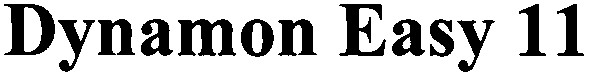 dynamon easy 11