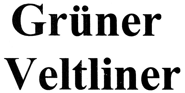 gruner veltliner