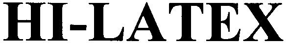 hi-latex
