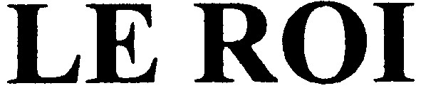 le roi