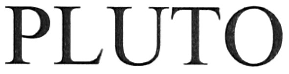 pluto