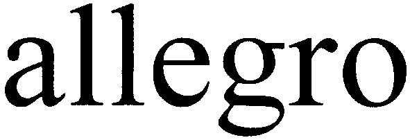 allegro