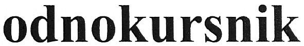 odnokursnik