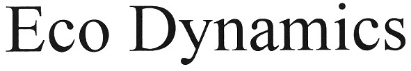 eco dynamics