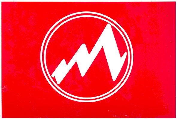 м
