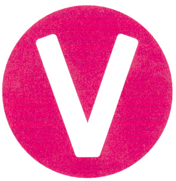 v