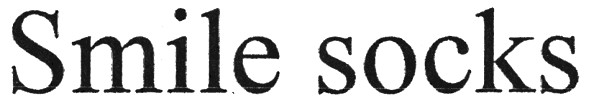 smile socks