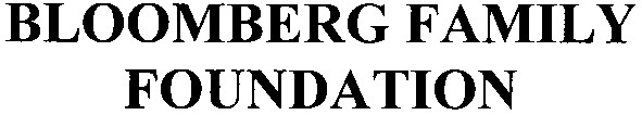 bloomberg family foundation
