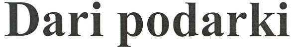 dari podarki