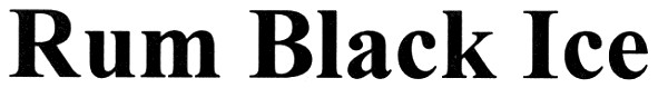 rum black ice