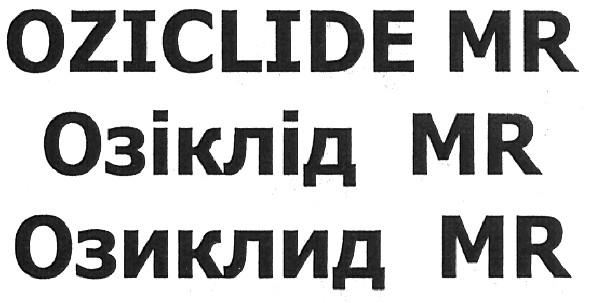 oziclide mr