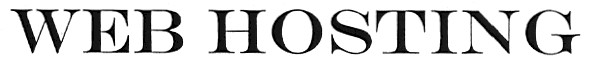 web hosting