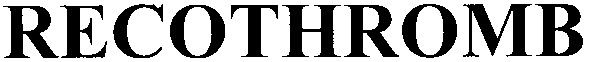 recothromb