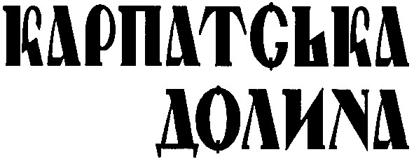 карпатська долина