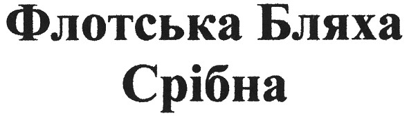 флотська бляха срібна