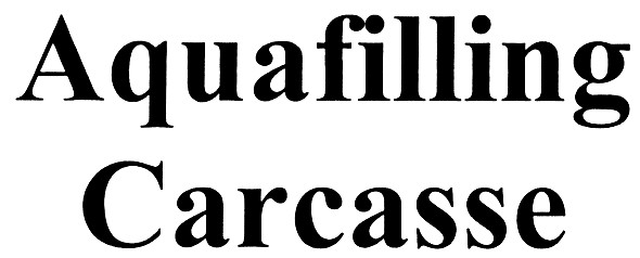 aquafilling carcasse