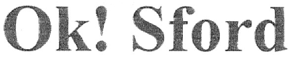 ok! sford