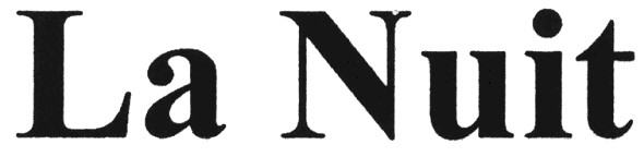 la nuit