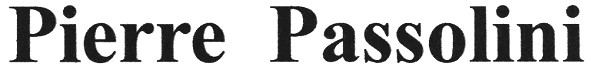 pierre passolini