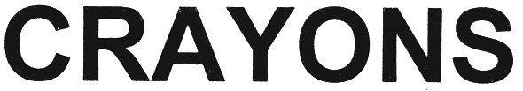 crayons