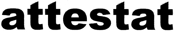 attestat