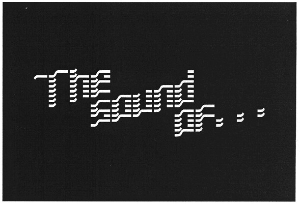the sound of...