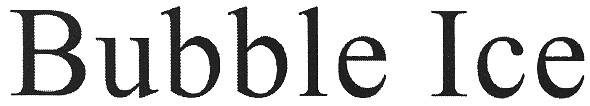 bubble ice