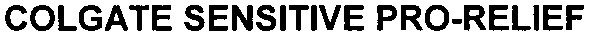 colgate sensitive pro-relief