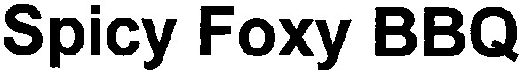spicy foxy bbq