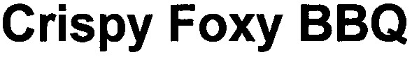 crispy foxy bbq