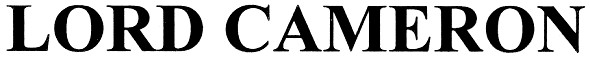 lord cameron