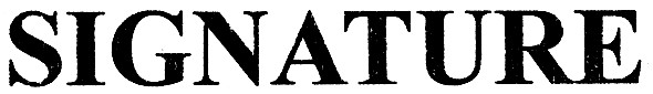 signature