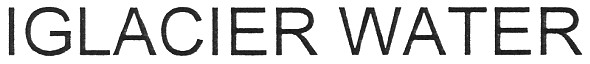 iglacier water