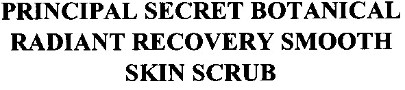 principal secret botanical