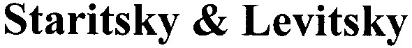 staritsky & levitsky
